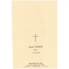 Image pieuse Prêtre Daniel Perrin 1968 - nécrologie, Notre-Dame du Oui, carte postale religion