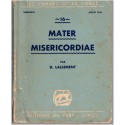 Mater Misericordiae, D. Lallement, Les Cahiers de la Vierge n°16 juillet 1936 - catholicisme