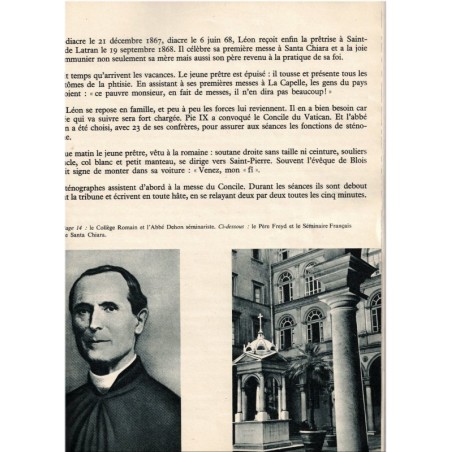 Léon-Jean Dehon fondateur des Prêtres du Sacré-Coeur de Saint Quentin, 1959 - catholicisme, Aisne