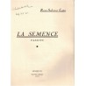 René-Salvator Catta, La semence, Passion, 1947 dédicacé par l'auteur- poésie