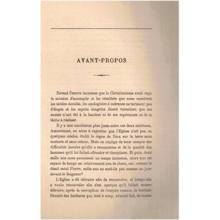 Par la foi et par le glaive, Le Leu 1909 - méditations spirituelles, catholicisme