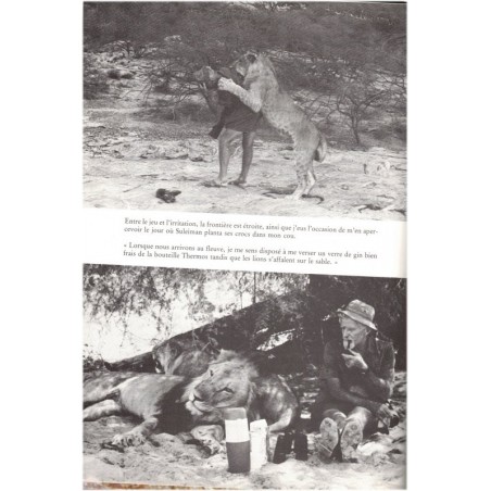 Joy et nos lions, George Adamson, 1987 - fauves, Afrique, animaux sauvages, , Kenya