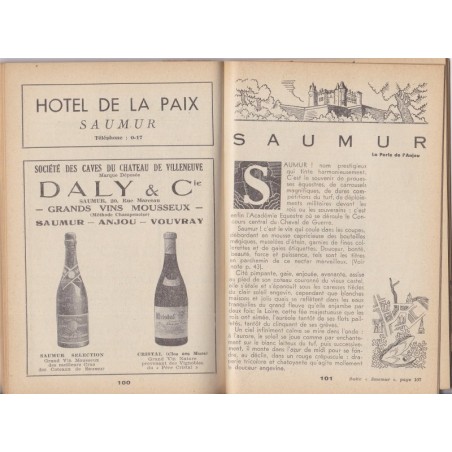 Anjou, verger fleuri de la France, 1938, Syndicat d'initiative de l'Anjou