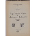 Clamecy, l'église Saint-Martin et l'évêché de Bethléem, 1934, Madeleine Epron, Nièvre