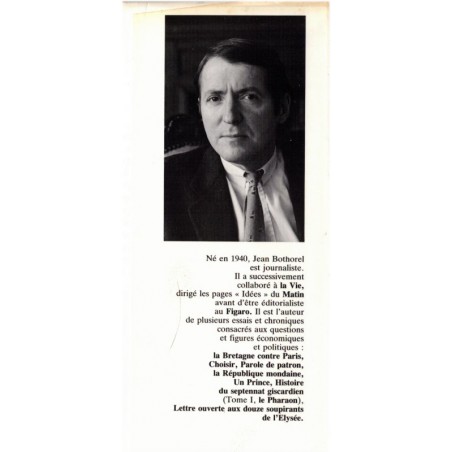 Toi mon fils, Jean Bothorel, 1986 - drogue, témoignage