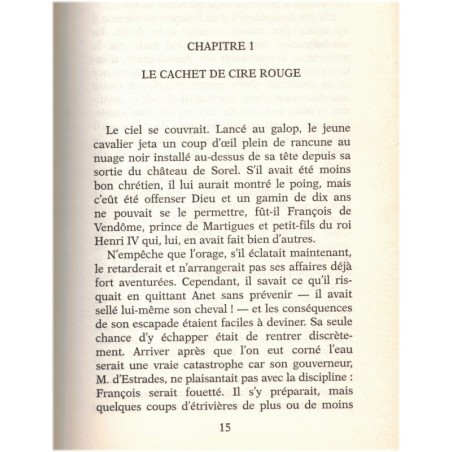 Secret d'Etat, T1 La chambre de la reine, Juliette Benzoni, 1997 - Louis XIII, monarchie XVIIe siècle, roman historique