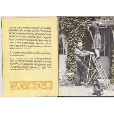 L'enchanteur, Marcel Brion, 1965 - collection CB Cercle du bibliophile, cirque, surnaturel