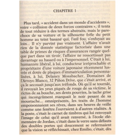 América, T. Coraghessan Boye, 1999 - Amérique, immigration mexicaine,