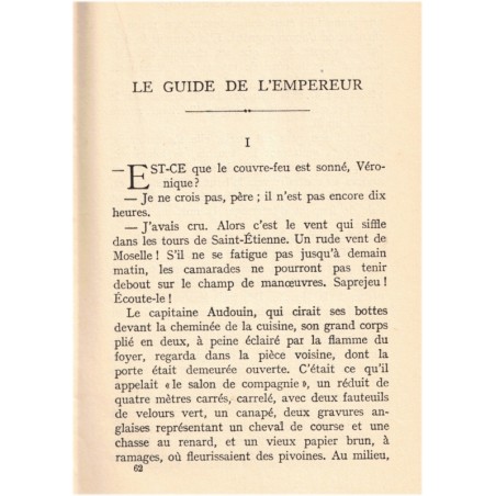 Le guide de l'Empereur, René Bazin - nouvelles, collection Nelson