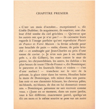 Les belles images, Simone de Beauvoir, 1971 - société 1970, roman