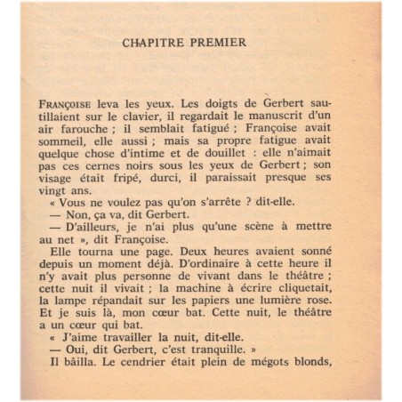L'invitée, Simone de Beauvoir, 1970 - roman, évolution des moeurs