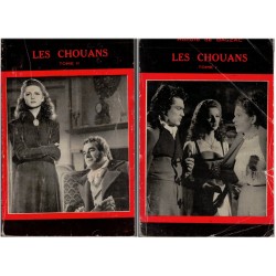Les chouans, 2 tomes, Honoré de Balzac, 1951 - Sélect-Univers rouge Amour, cinéma, Jean Marais
