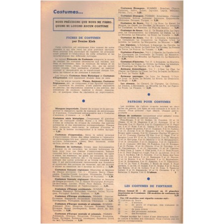 Guide du spectacle et des fêtes catalogue activités manuelles scolaires 1960, L'Amicale Billaudot - jouets, catalogue,