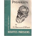 Programme Pygmalion, Bernard Shaw, Théâtre des Bouffes-Parisiens 1955 -  spectacles, cinéma, revues théâtre,