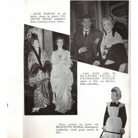 Programme Pygmalion, Bernard Shaw, Théâtre des Bouffes-Parisiens 1955 -  spectacles, cinéma, revues théâtre,