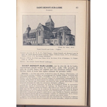 Les châteaux de la Loire, 1938, Georges Monmarché, Guides bleus illustrés