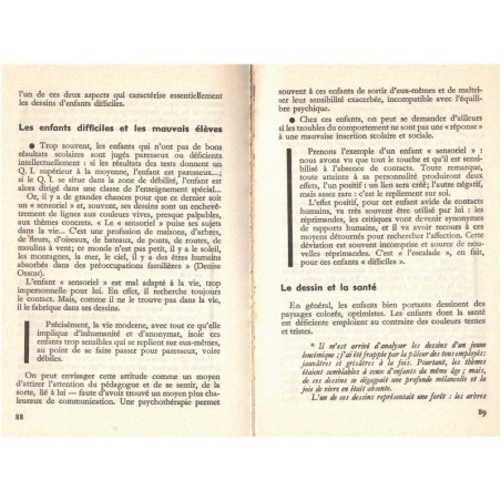 La découverte de votre enfant par le dessin, Roseline Davido, 1971 - imaginaire de l'enfant, pédagogie