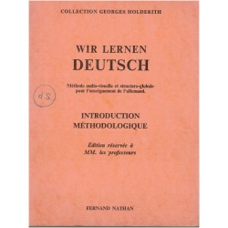 Wir lernen Deutsch, livre...