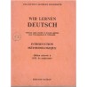 Wir lernen Deutsch, livre du professeur, introduction méthodologique, Holderith, 1972 - manuels d'allemand, livre du maître