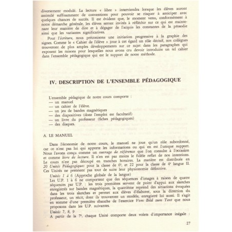 Wir lernen Deutsch, livre du professeur, introduction méthodologique, Holderith, 1972 - manuels d'allemand, livre du maître