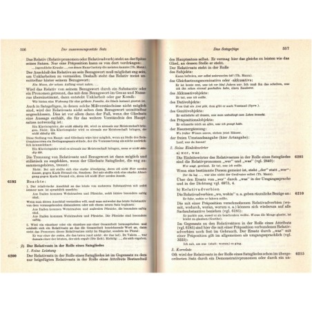 Der Grosse Duden, Grammatik der deutschen Gegenwartssprache Band 4, 1966 - dictionnaire allemand