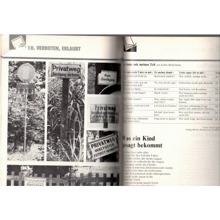 Deutsch, Mal Anders, Allemand lycées niveau 1, 1979 - manuels d'allemand, livre du maître