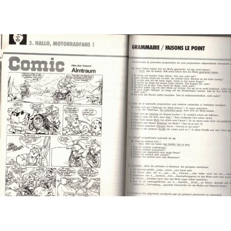 Deutsch, Mal Anders, Allemand lycées niveau 1, 1979 - manuels d'allemand, livre du maître