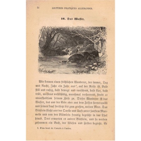 Lectures pratiques allemandes 2e degré, Bossert et Beck, 1893 - manuel d'allemand XIXe siècle