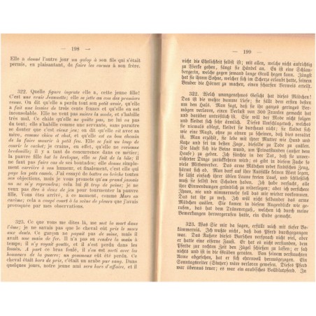 Exercices pratiques sur les gallicismes de la langue française avec traduction allemande, Suès, 1909 - manuels d'allemand