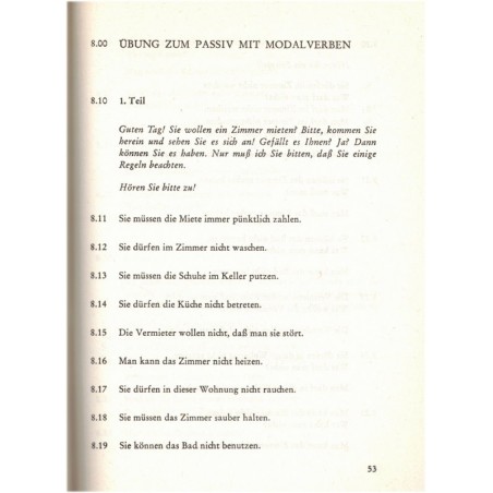 Tornband-Übungen für Fortgeschrittene, Manfred Lechner 1968 - littérature allemande, manuel d'allemand