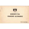 Mémento des chansons allemandes, Pierre Useldinger, 1955 - Allemagne, chants d'enfants