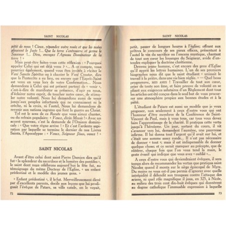 Pour le Dimanche, une lecture, à l'école, au collège, au foyer, P. Guise, 1940 - livre dédicacé, enseignement catholique