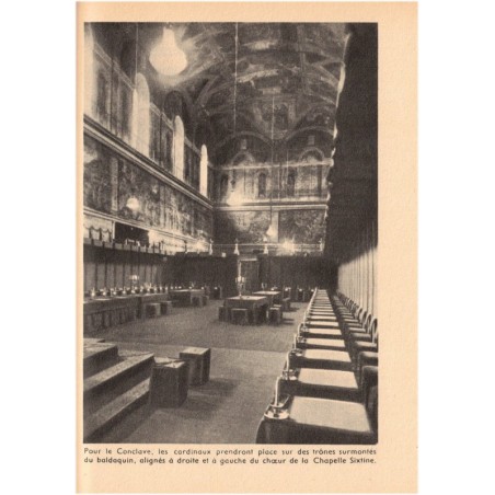 Le Pape, le conclave, l'élection et les cardinaux, Charles Pichon, 1955 - Vatican, Eglise catholique