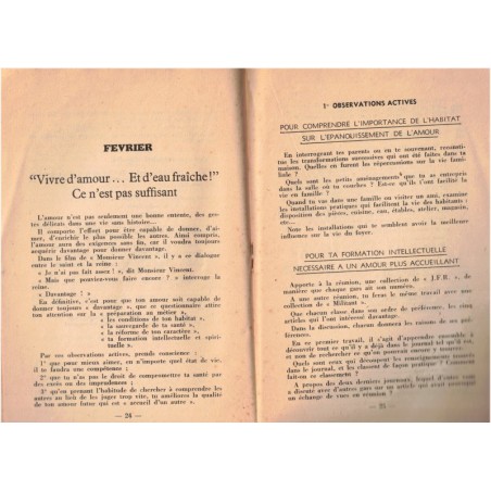 Jeunesse rurale chrétienne, Vers l'amour, 1950 - jeunesse paysanne 1950, Jeunesse chrétienne, revue religieuse