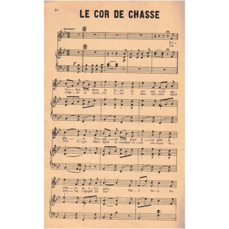 Chanson enfantines, Schoenhaupt, 1930 - partitions de musique jeunesse, chants, comptines