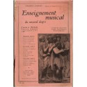Enseignement musical du second degré, Maurice Chevais, 1946 - manuel de musique
