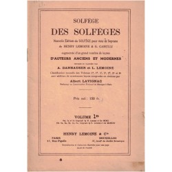 Solfège des solfèges, Henry...