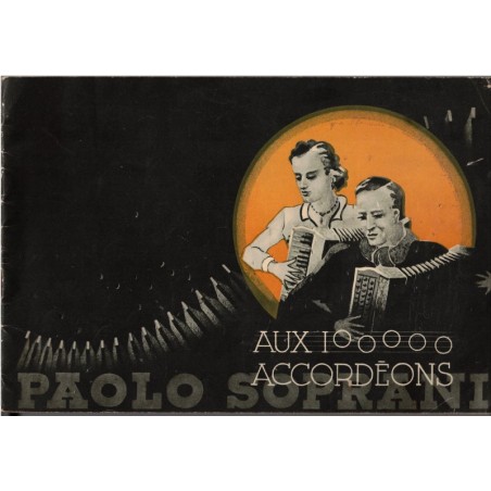 Aux 100000 accordéons Paolo Soprani - instruments de musique, catalogue publicitaire, antiquités,