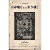Histoire de la musique T1, Moyen Age et Renaissance, Martinès, 1939 - manuel de musique