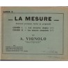 La mesure, cahier 2, Vignolo, 1938 - manuel de musique, exercices de solfège