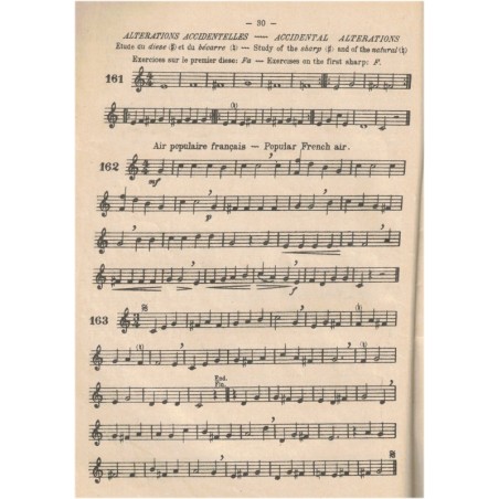 Traité élémentaire et progressif de solfège et d'intonation, Bonjean, 1911 - manuels de musique, solfège