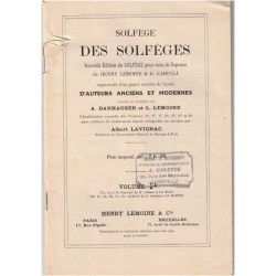 Solfège des solfèges, Henry...