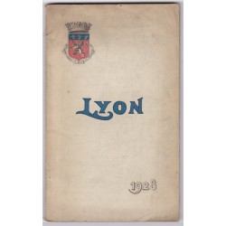 Lyon pittoresque 1928, guide du Syndicat d'initiative de Lyon - guide touristique Lyon en 1930, villages du Rhône