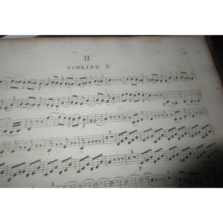 Mozart, Opéra 10, 6 Quartetto et 8 Quintetto, 1807, éditeur Jean-Jérôme Imbault, Oeuvres choisies de Mozart - partitions musique