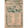 Les Allobroges, chant patriotique savoisien, Antony Dessaix, Francis Salabert, 1937 - partition de musique,