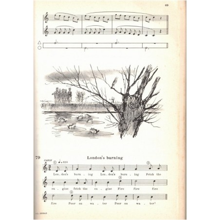 Musique à travers chants T1 chants et exercices, Andrée Levallois,  - manuel de musique