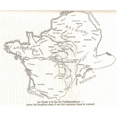 La louve et le sanglier, Les chemins d'Alésia, Yann Brékilien, 1986 - Gaulois, roman historique, Gaule