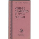 Les guides rouge Baneton-Thiolier, Vendée, Charentes et plages, Poitou, années 1930 - guide touristique