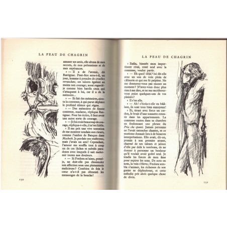 La peau de chagrin, Honoré de Balzac, 1980 - roman, fantastique, littérature XIXe s, Super-Bibliothèque,