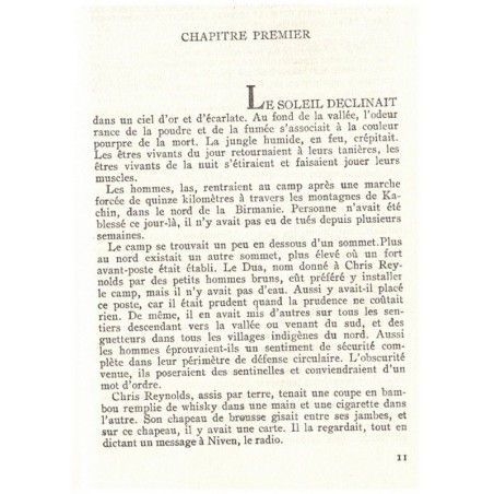 La proie des vautours, Tom Chamales, 1960  - guerre Birmanie, 2e guerre mondiale, Frank Sinatra